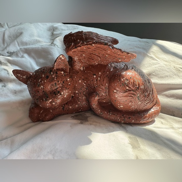 🐱HOST PICK 🐱 Angel Cat Grave Marker - Picture 1 of 5